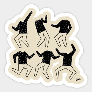 Dance together Sticker